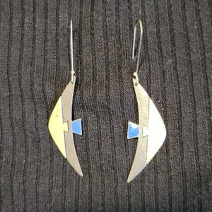 925 Sterling silver fish earrings